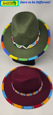 Royal African Beaded Hat – Handcrafted Statement of Heritage &amp; Power -  Kibua