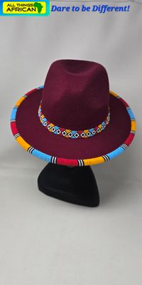 Royal African Beaded Hat – Handcrafted Statement of Heritage &amp; Power -  Kibua