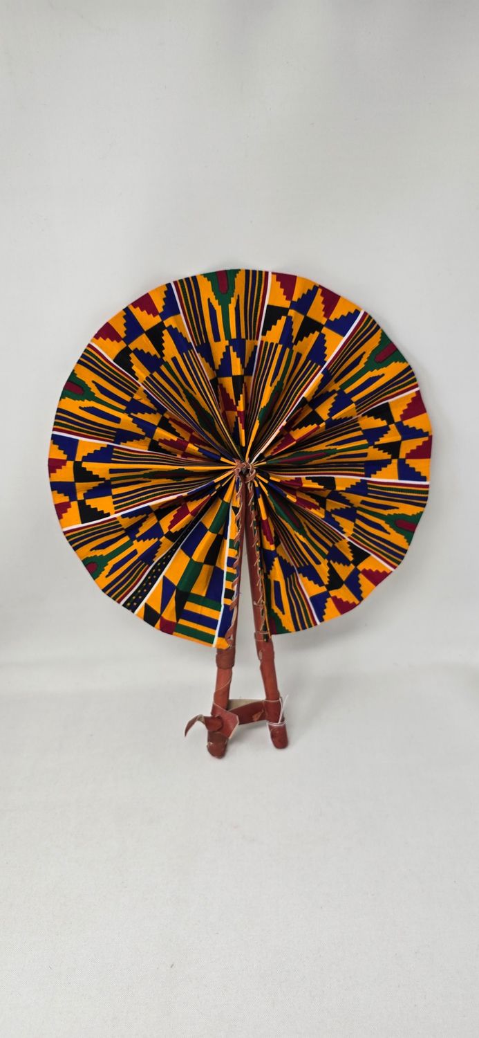 “Heritage Breeze – Handcrafted African Fan- Epa