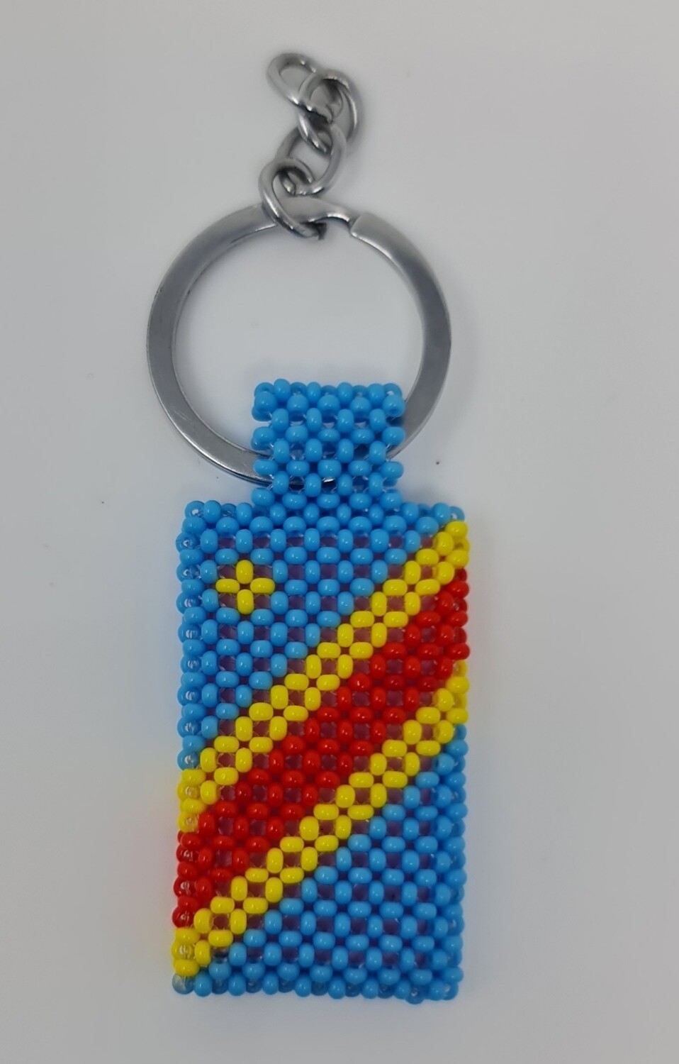 Hand Beaded Keyring - The Democratic Republic of Congo