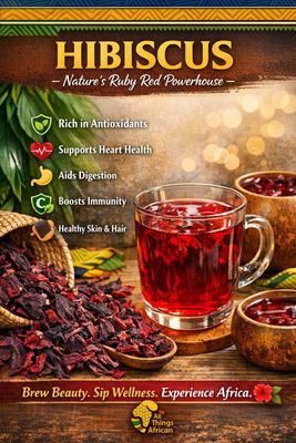 Organic Hibiscus Flower Powder – For Tea, Skin &amp; Hair Care