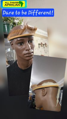 African Traditional - Medium size head piece - Kamote