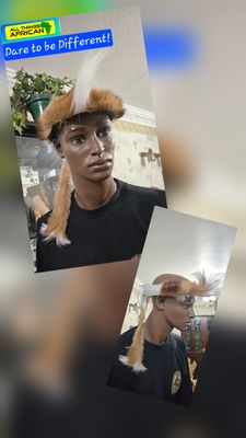 African Traditional -  head piece - Mkubwa