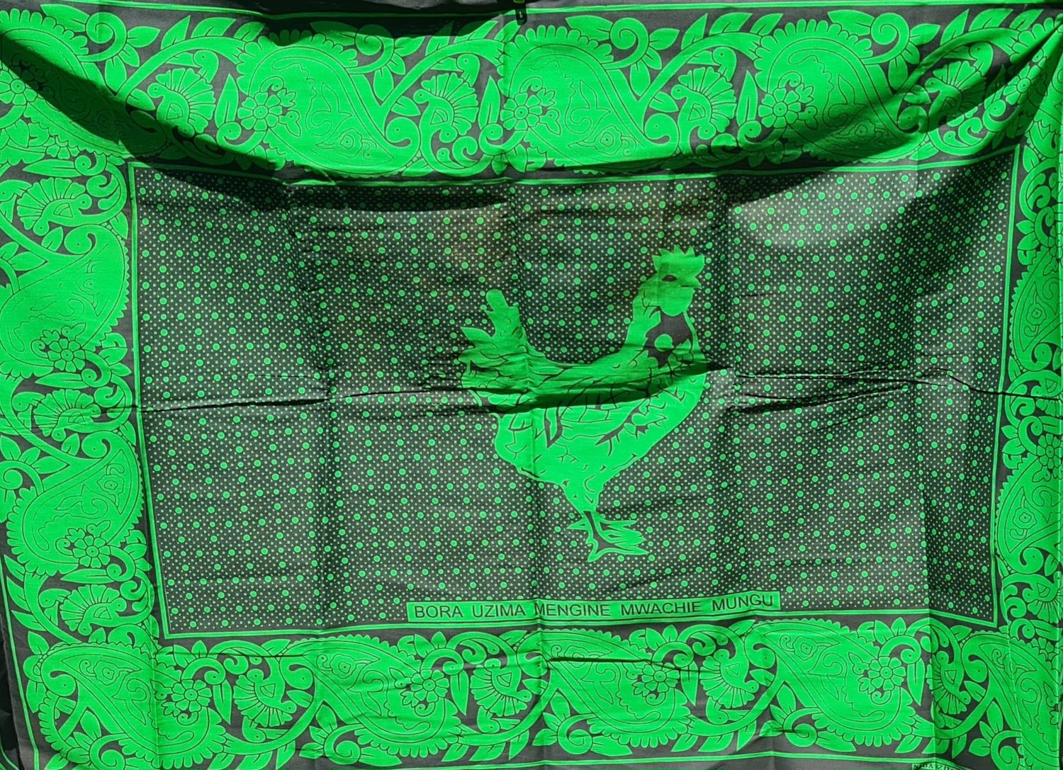 Kanga Collection Fabric - "Bora uzima mengine mwachie Mungu ​" - Bina