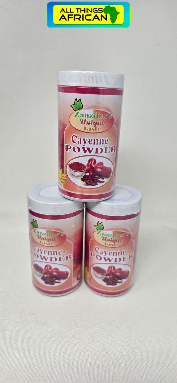 Zanzibar’s Unique Taste Cayenne Powder – Pure African Heat 🔥🌶️