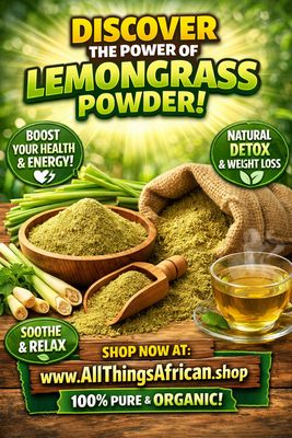 🌱 Premium African Lemongrass Powder – Special Offer