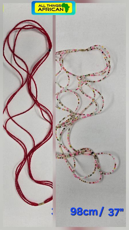 Blush Bloom Waist Beads – Confidence You Wear- 37"/94cm - Chelwa