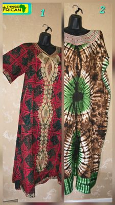 Tie-Dye African Kaftan - Chakali