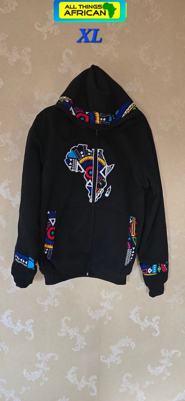 Bold Africa Unique very Warm Hoodie – Unisex | XL | Black| Custom Colors Available -  Laheni