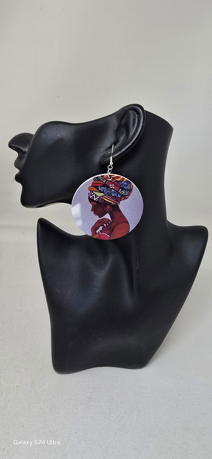 Mama na Mwana Earrings - Kandishe