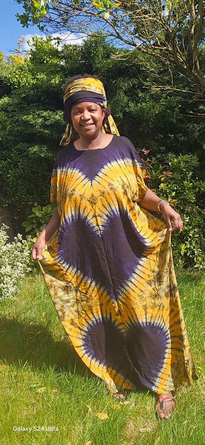 Free Size Dress Free Shawl - Kijora Collection - Nushu