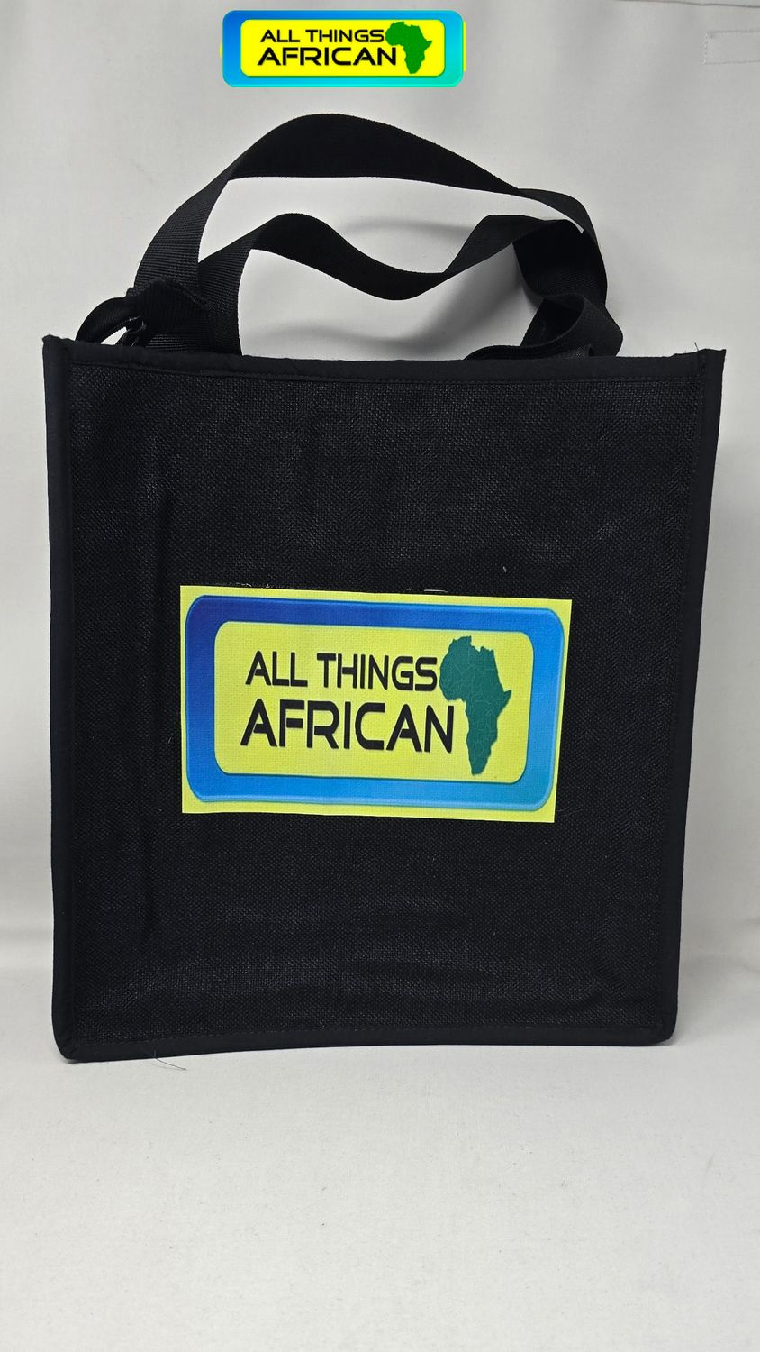Personalised Handmade Eco Tote Bag – Custom Branded Reusable Shopping Bag | All Things African