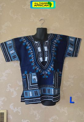 Dashiki Top - Darkblue - Malati - L