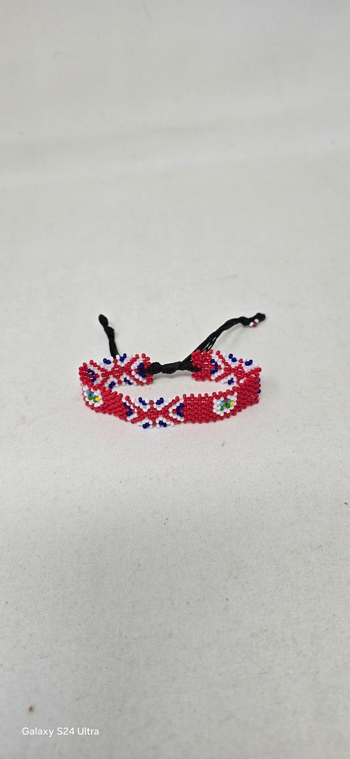 Adjustable Hand Beaded Bracelets -  Bermuda