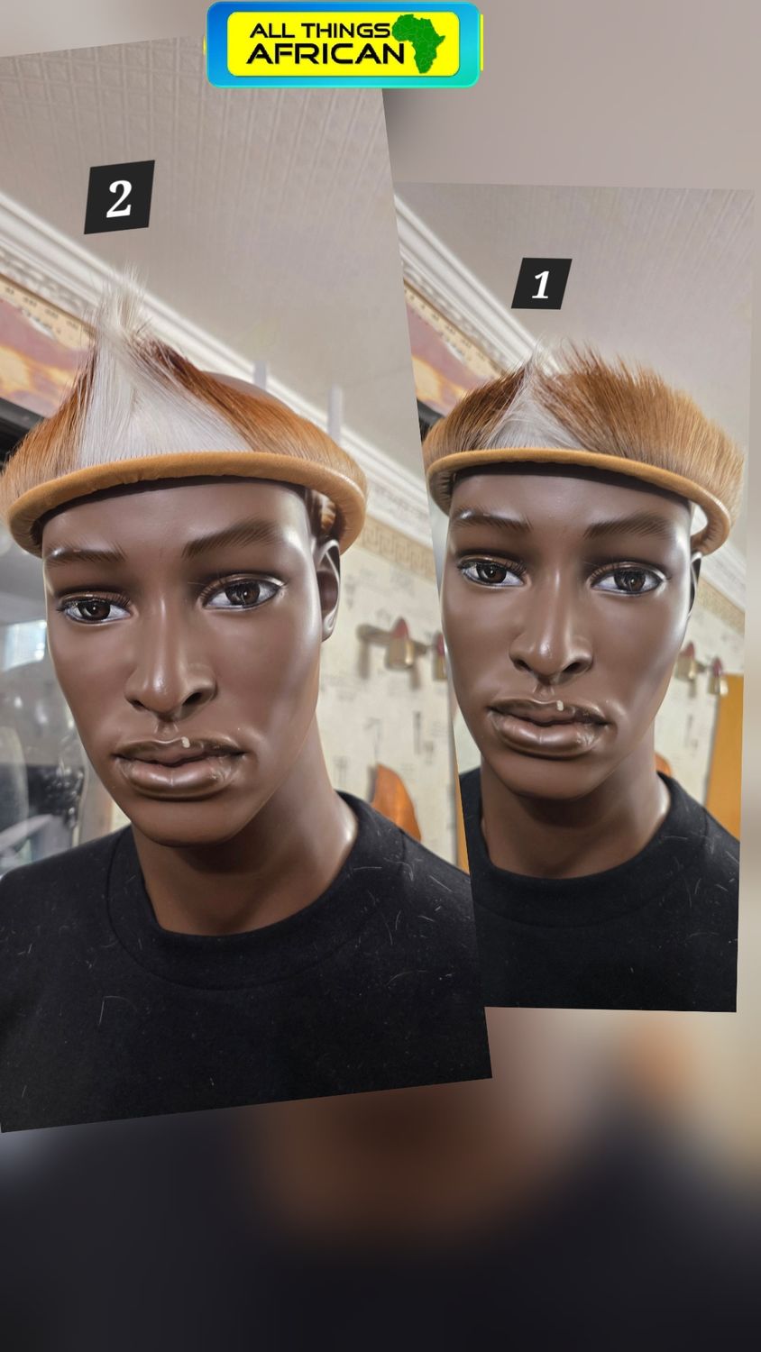 Zulu Traditional Headgear- Umqhele Medium size - Chaheli