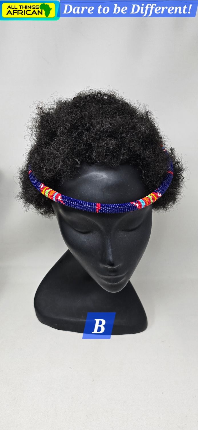 Wear the Culture – Handmade Beaded Necklace/Headress - BDF
