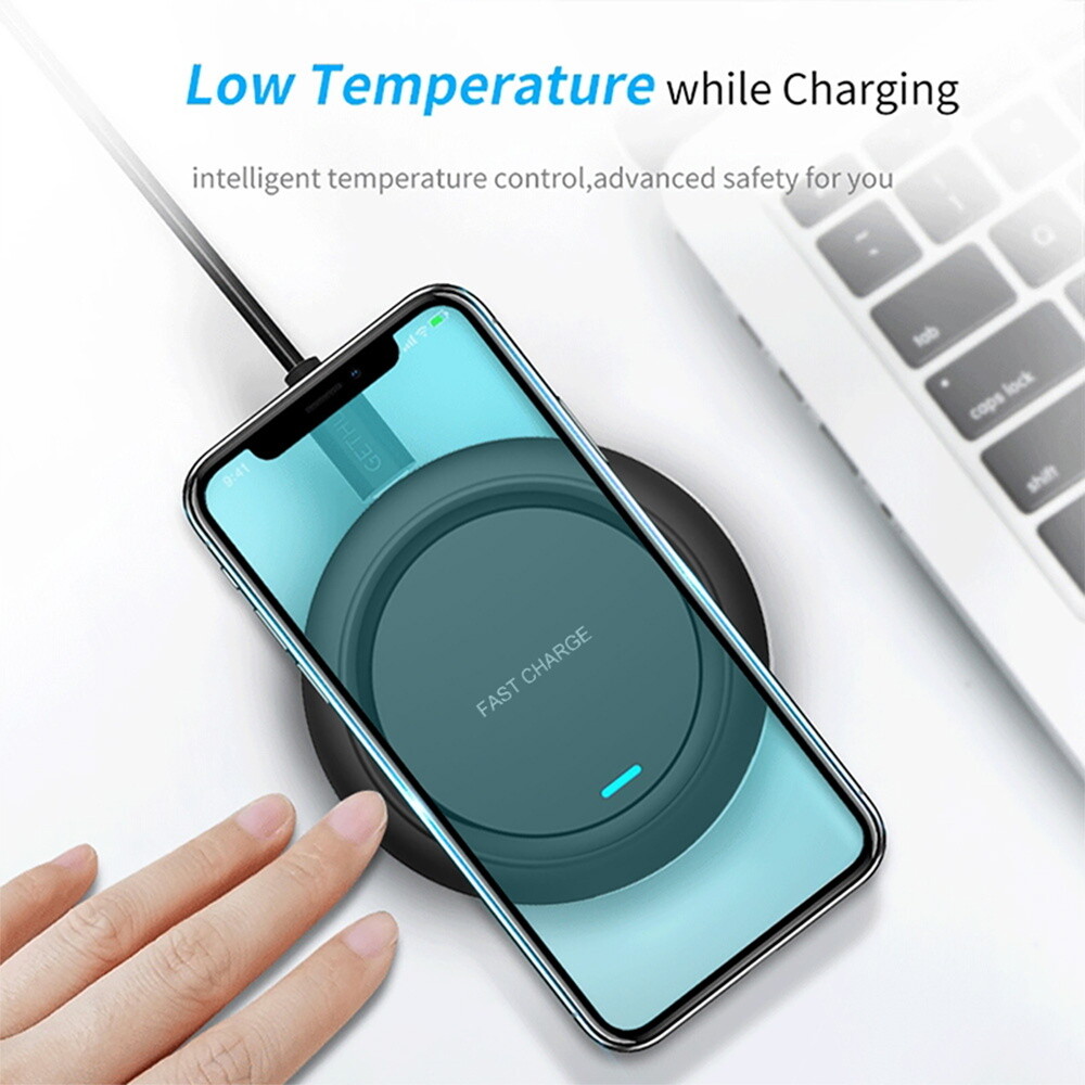 15W Portable QI Wireless Charger