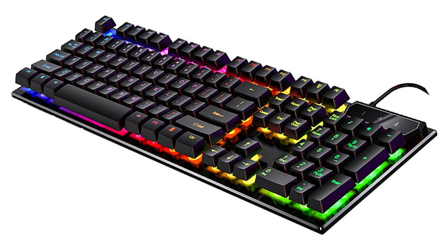 Wired V4RGB Backlit Waterproof Gaming Keyboard