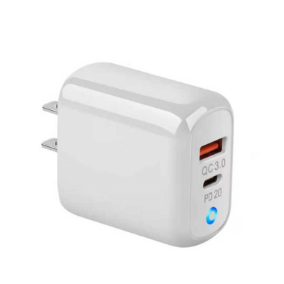 20W Double Port USB C Type C Fast Charger