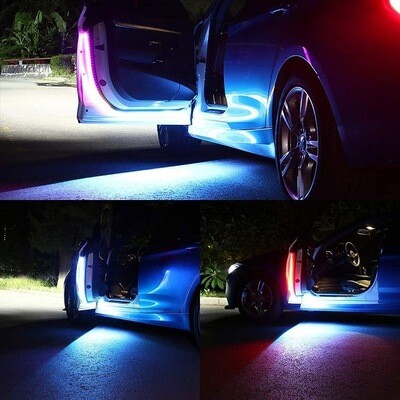 Car Door Opening Warning LED Lights RGB