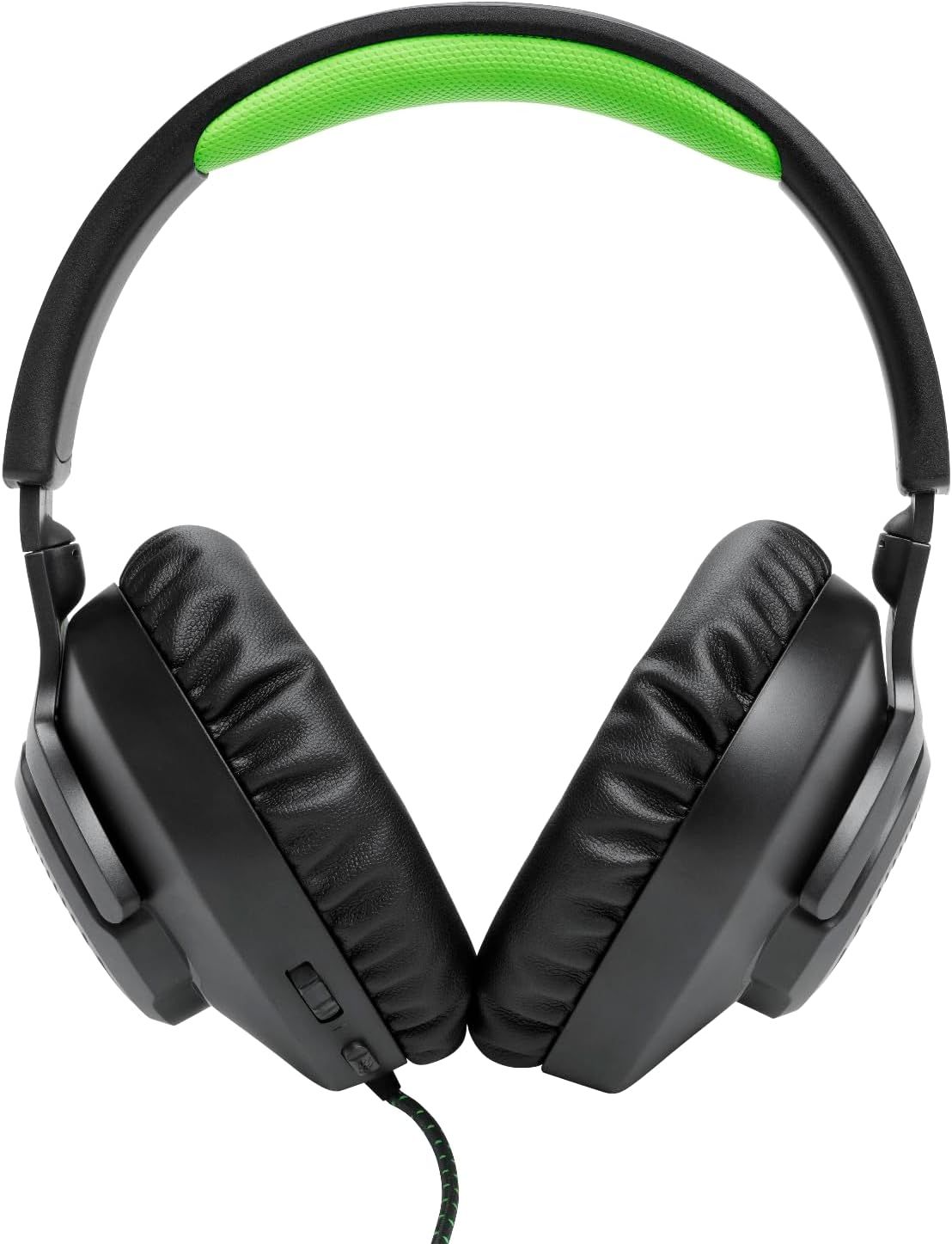 JBL Quantum 100X - Wired Over-Ear Gaming Headset with a Detachable mic, QuantumSOUND Signature, Memory Foam Comfort, Compatible with Windows Sonic Surround Sound (Black)