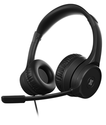 KlearCom - Stereo headset with USB interface - KCH-510 | Klipxtreme