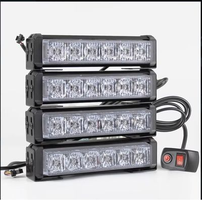 4 in 1 LED 12/24v Strobe Flashing Emergency Hazard Light Bar