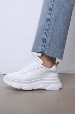 Basket Copenhagen Leather White