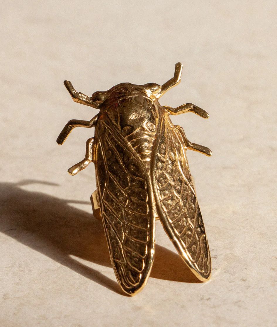 Bague Cigale grand modèle