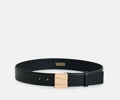 Ceinture Essentiel en cuir avec boucle en E