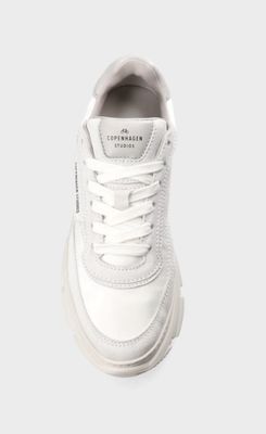 Basket Copenhagen CPH56 material mix off White