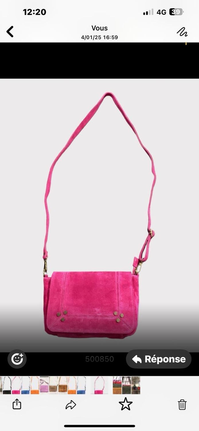 Sac Nanou fushia