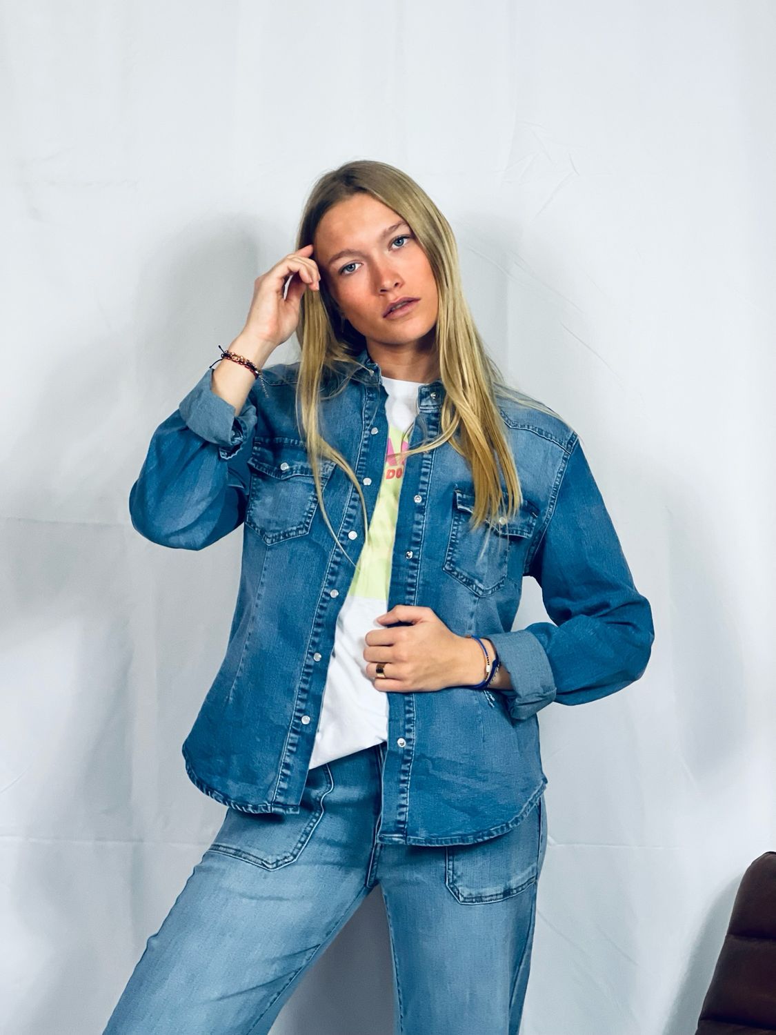 Chemise jeans Lou
