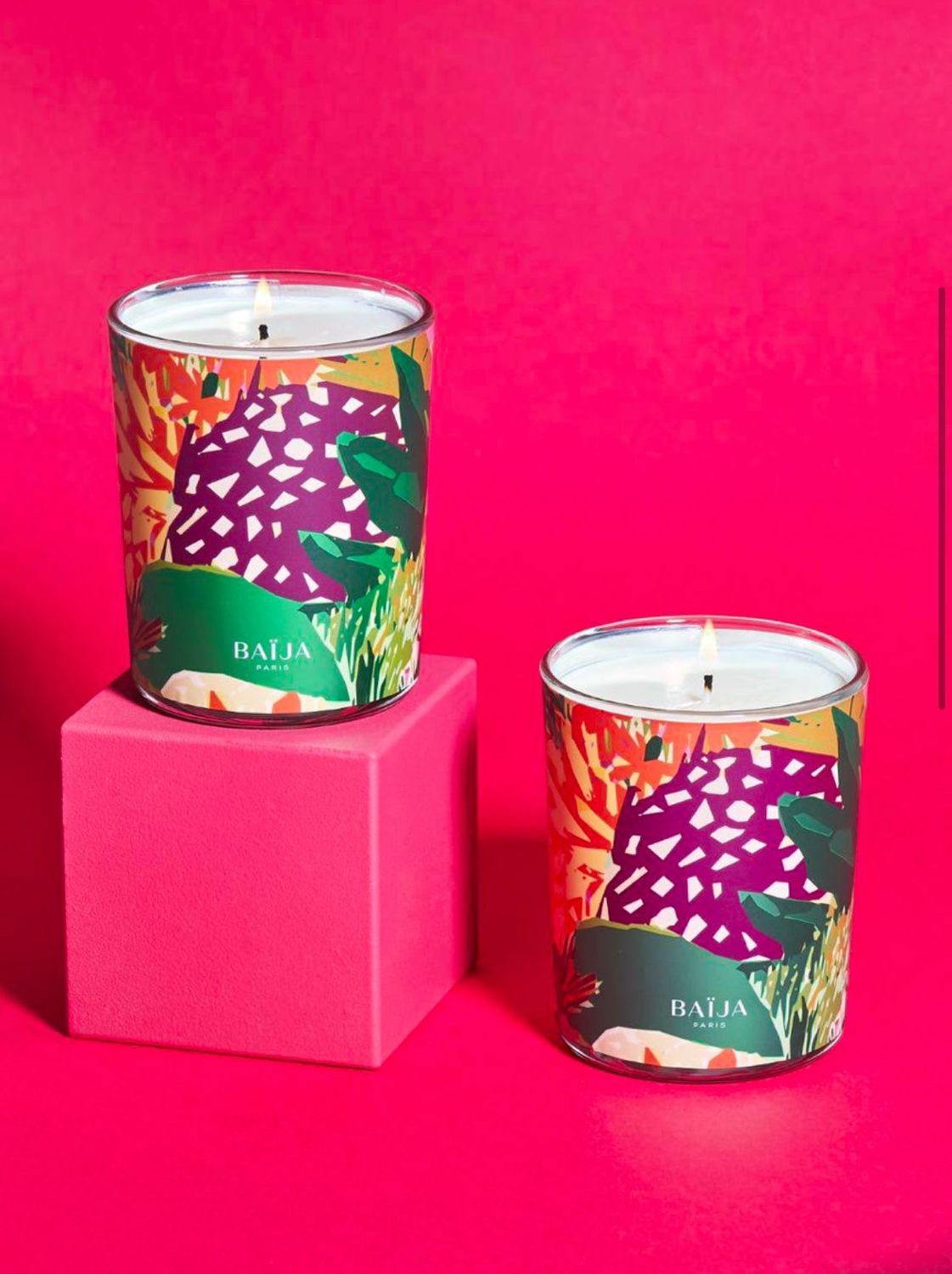 Bougie Baïja jardin pallanca