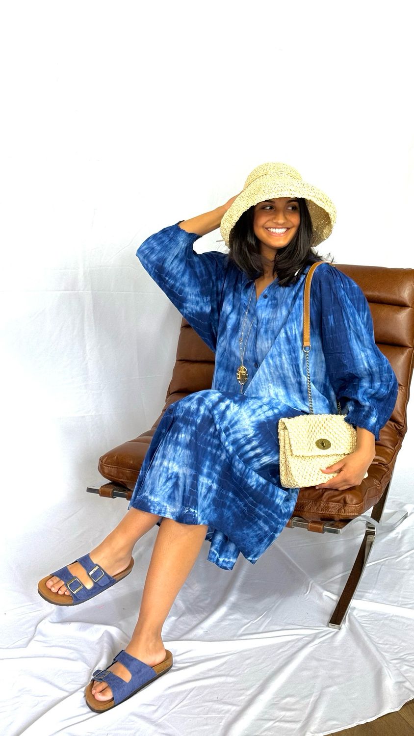 Robe Tye &amp;Die blue