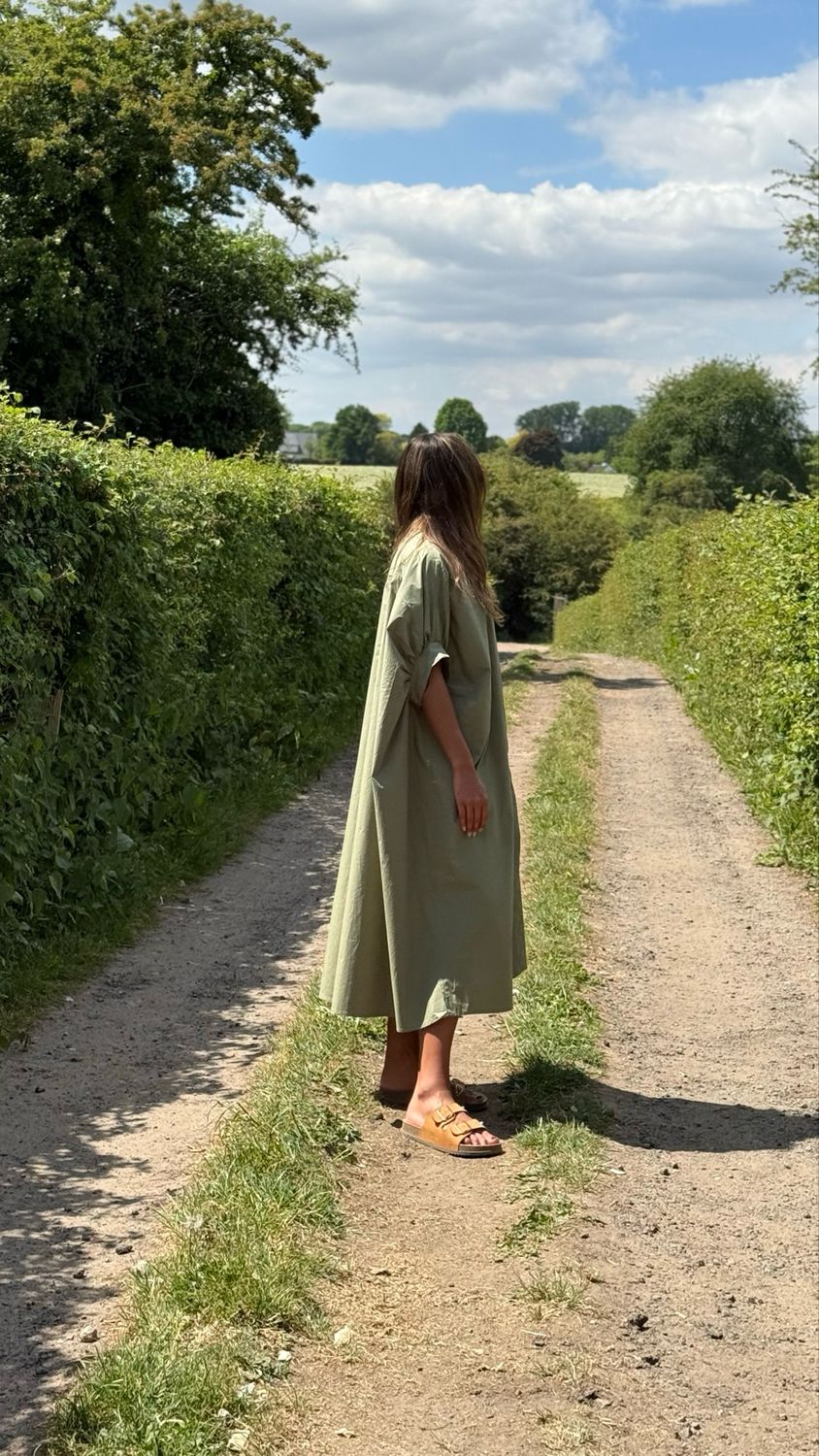 Robe June kaki