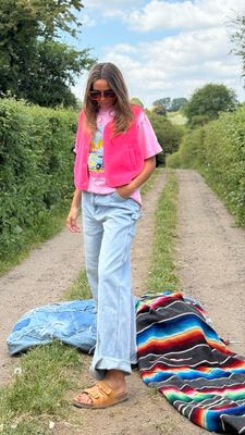 Gilet Poupy fushia