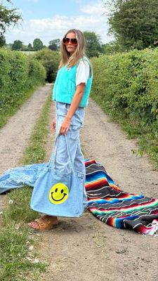 Gilet Poupy turquoise