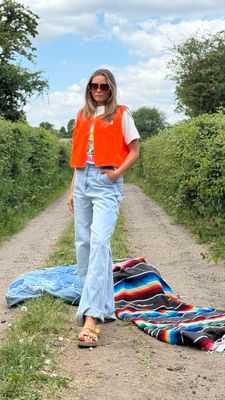 Gilet Poupy orange