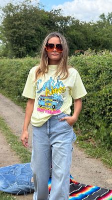 TEE Surf jaune