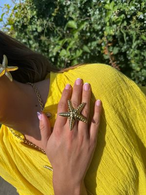 Bague étoile de mer