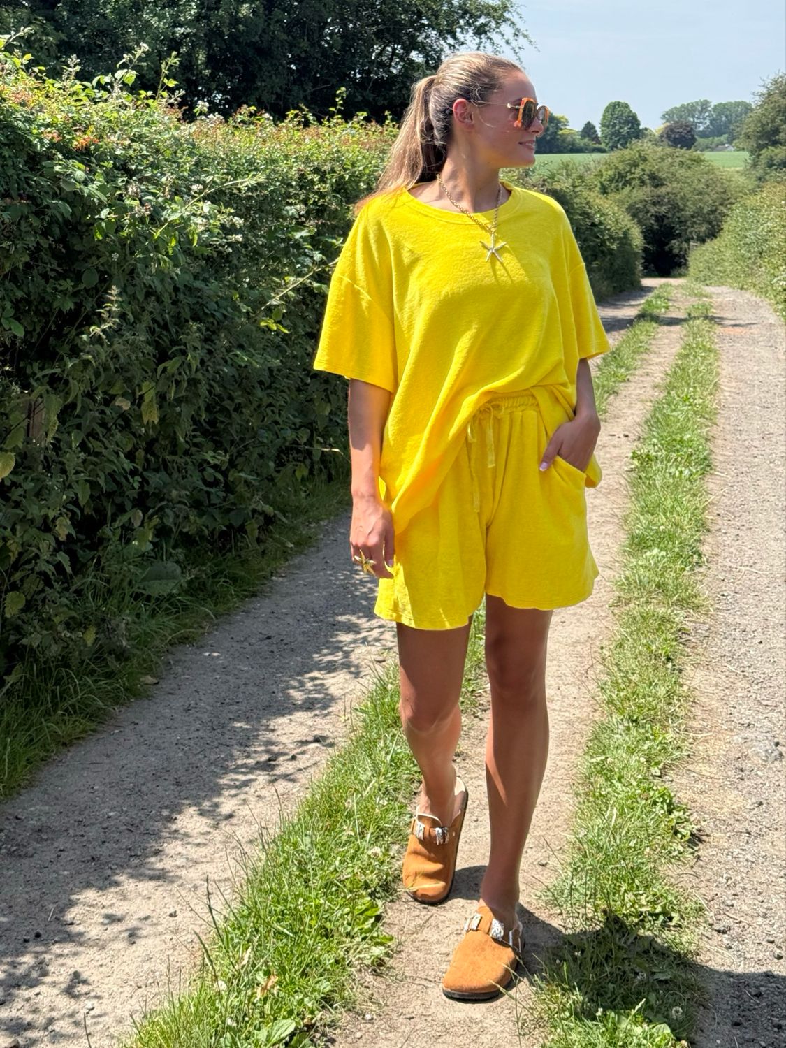 TEE shirt éponge citron
