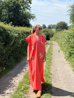 Robe Baia corail