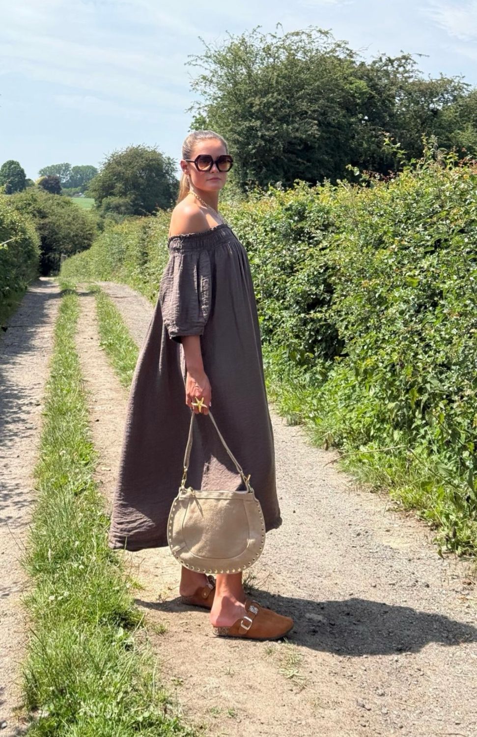 Robe Norma chocolat