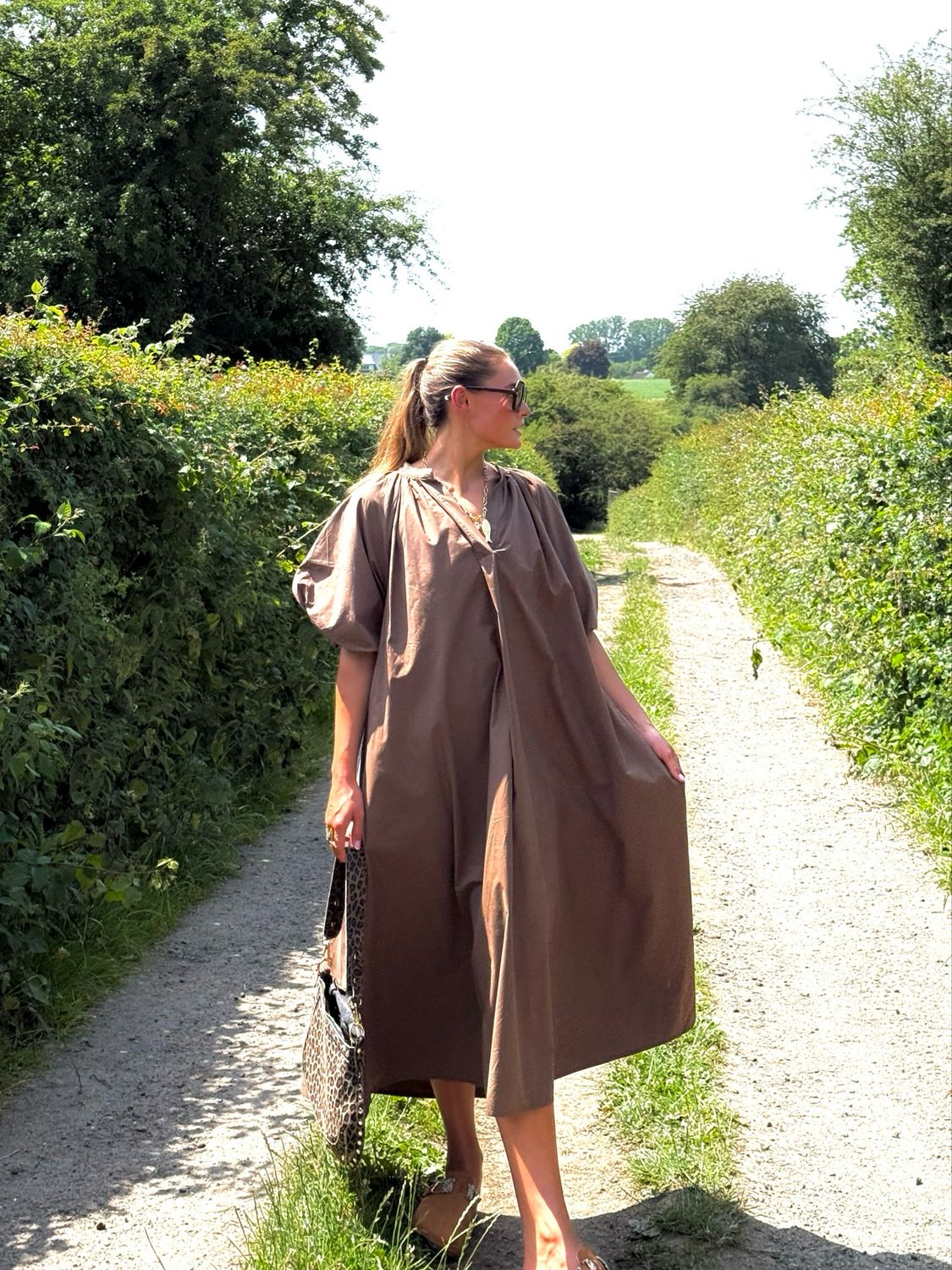 Robe Nora chocolat