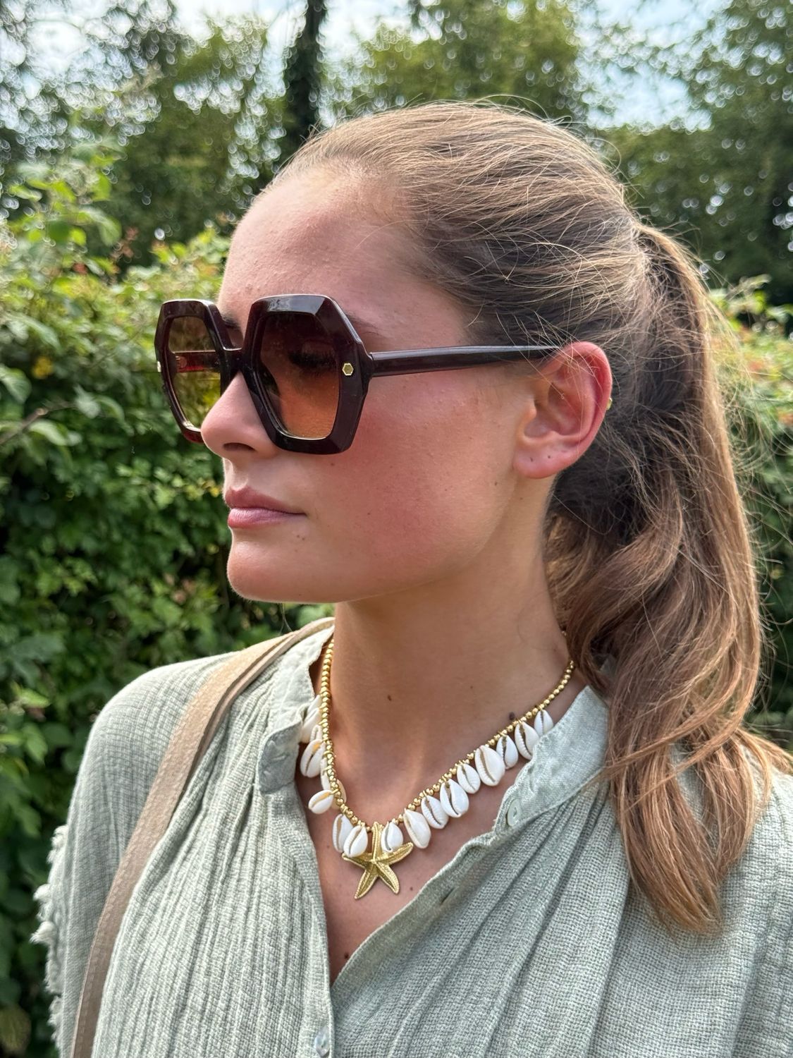 Collier coquillages