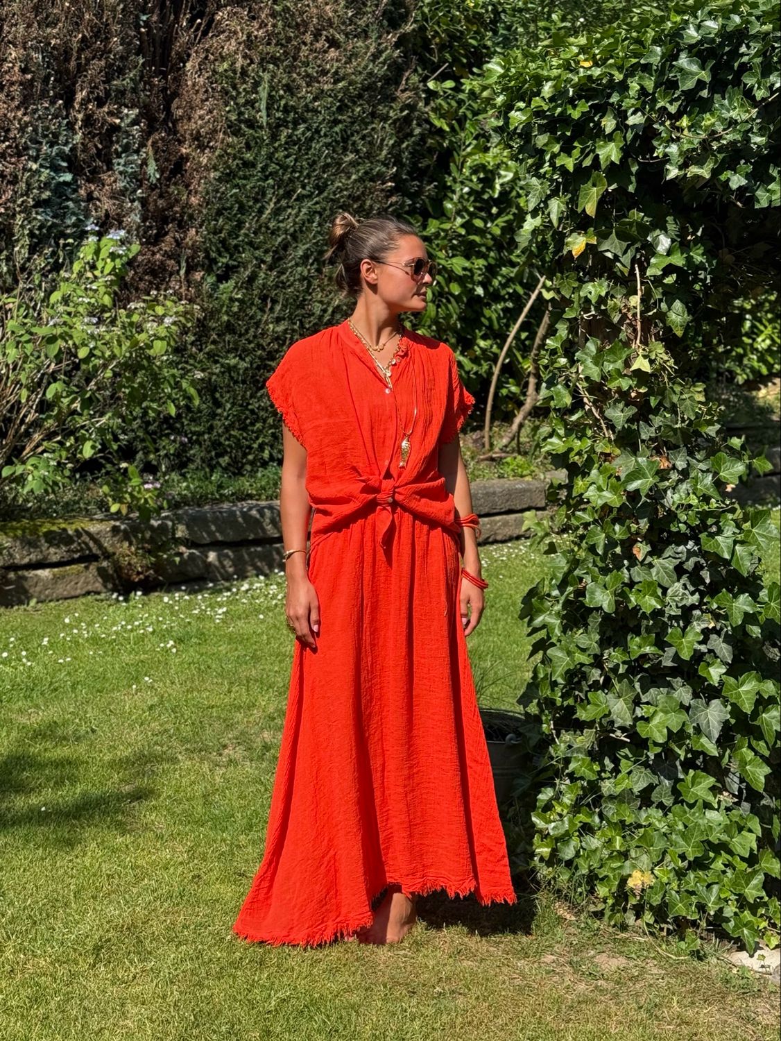 Ensemble Lola orange
