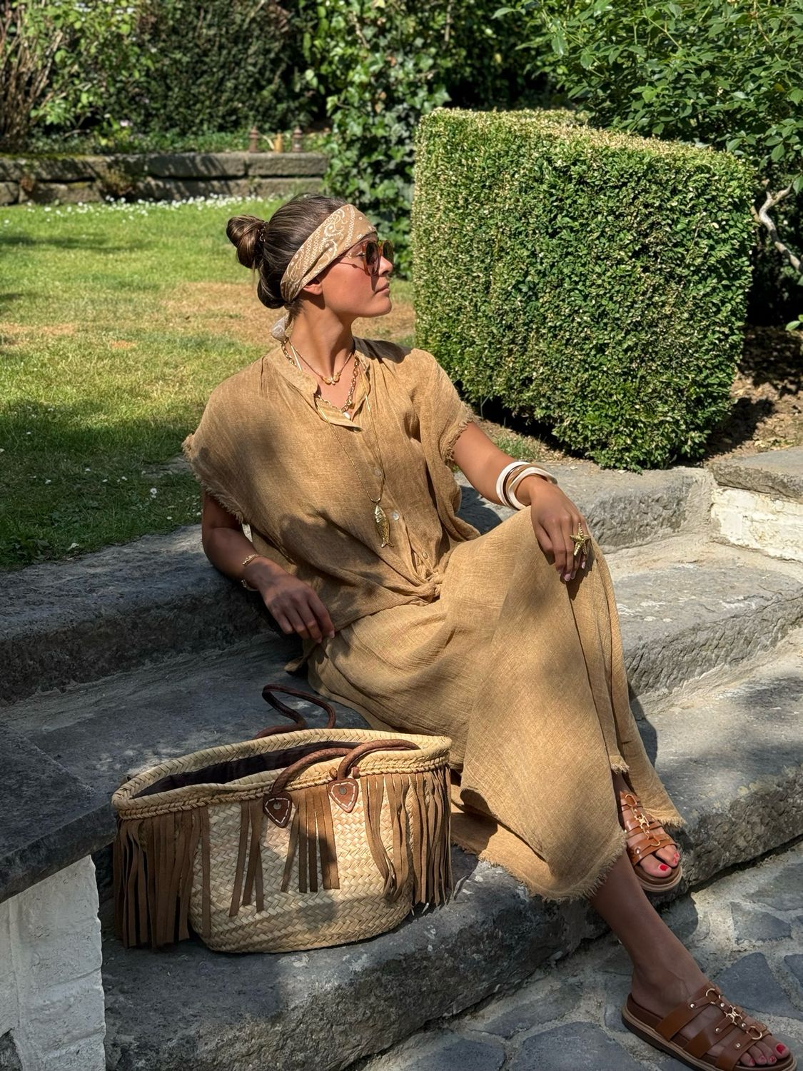 Ensemble Lola caramel