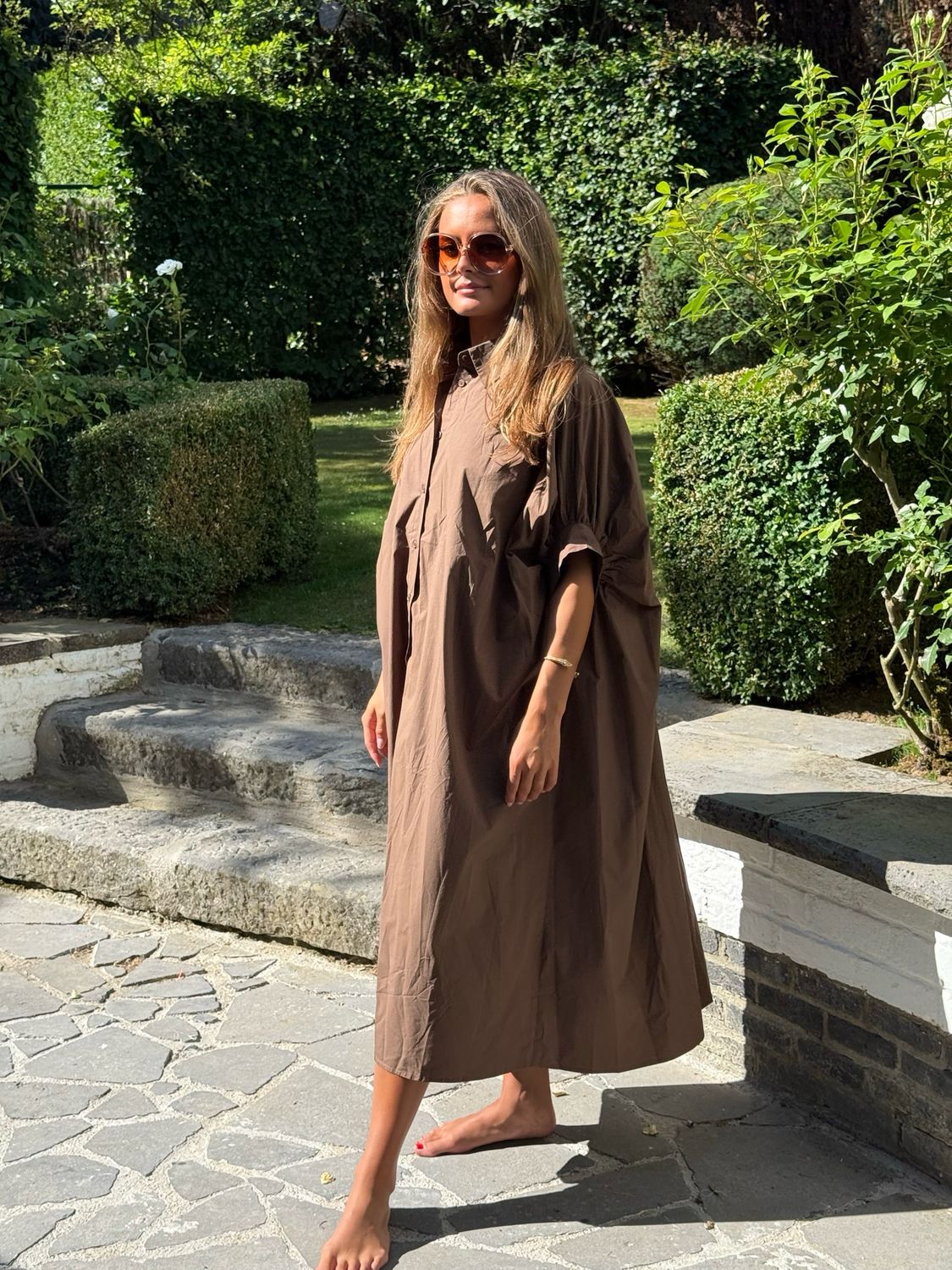 Robe June  chocolat