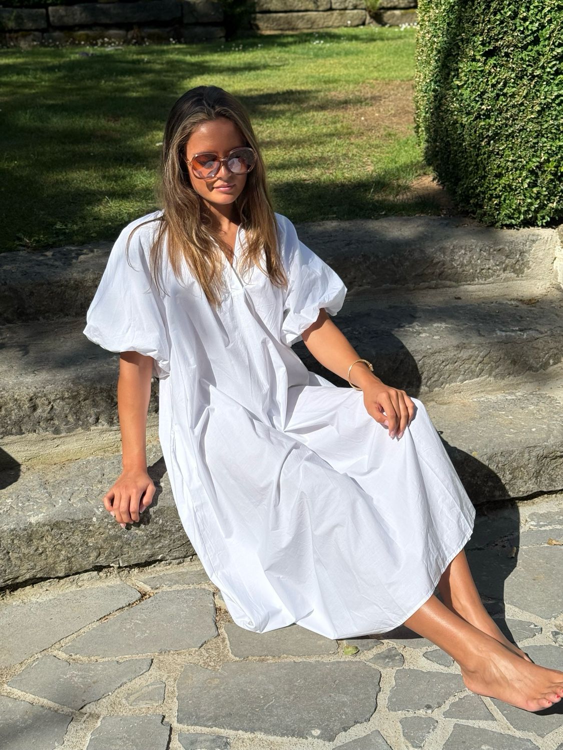 Robe Nora blanche